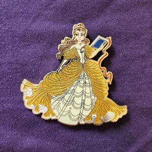"Reading Belle" Fantasy Pin by Adrinna×Fantasy
